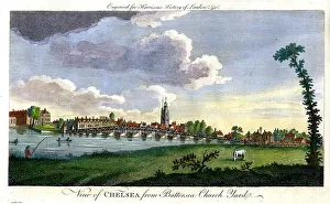 Antiquarian Images: Chelsea From Battersey