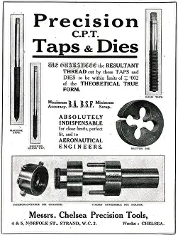Toolmakers: Chelsea Precision Tools - Precision Toolmakers