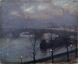Glehn: Chelsea Reach by Moonlight