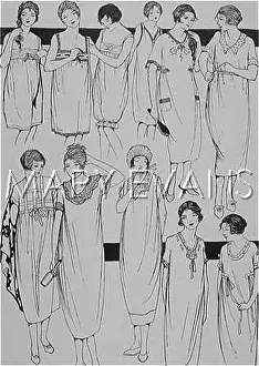 Nightgowns: CHEMISES 1920