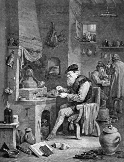 Distillation: The Chemist, 17th Century