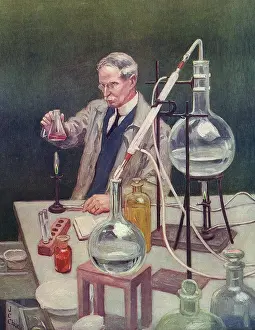Bunsen: Chemist in Lab