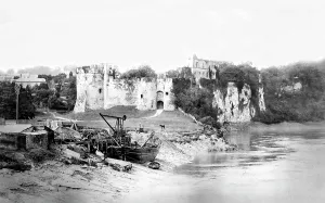 Chepstow: Chepstow, the Castle from the Bridge 1893
