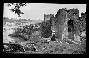 Monmouthshire: Chepstow Castle, Gwent, Wales