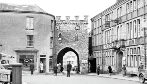 Chepstow: Chepstow, Town Gate c1950