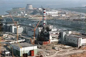 Concreting: Chernobyl Nuclear Power Plant, 1986