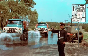 Maintains: Chernobyl traffic control in Ukraine, 1986