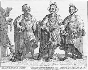 Cherokees: Cherokee Tribe. Three Cherokees Came Over ?