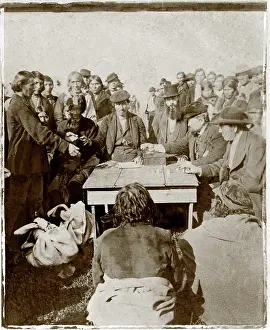 Transaction: Cherokee Tribe. Possible scene of Federal ?