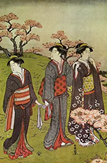 1788: Cherry Blossom Viewing at Asukayama