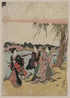 Geta: Cherry blossoms at Mimeguri