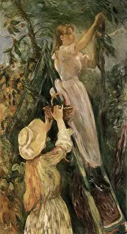 Placing: The Cherry Tree, by Berthe Morisot