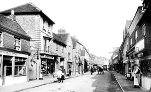 Chertsey: Chertsey, Guildford Street 1908