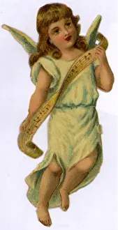 Streamer: Cherub with Music