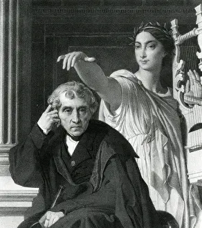 Ingres: CHERUBINI AND HIS MUSE