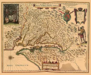 Blaeu: Chesapeake Bay 1630