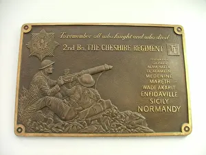 Northumbrian: Cheshire Regiment Memorial, Musee du Debarquement