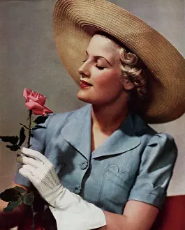 Scalloped: Chesro scalloped blouse, 1938