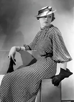 Gauntlets: Chess Board Frock 1930s