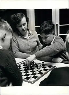 Chess class at Langbourne Primary School, London