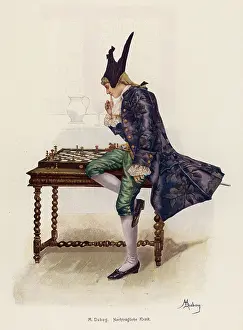 Contemplating: CHESS GAME DUBOY 18C
