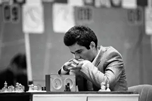 Chess Player Harry Kasparov