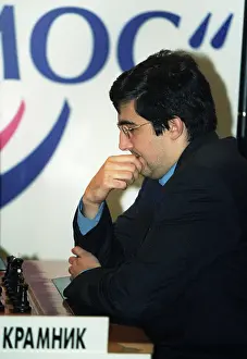Chess: Chess player Vladimir Kramnik, 1998