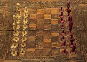 Ines: Chess set, Palacio de los Olvidados, Granada