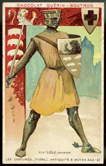 Brandishing: CHEVALIER/14TH C/ARMOUR