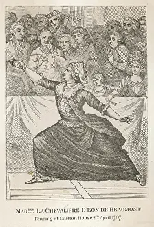 Transvestites: CHEVALIER D'EON FENCING