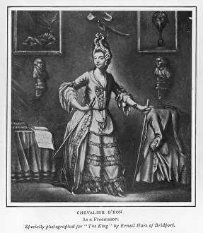 1728: CHEVALIER D'EON, MASON