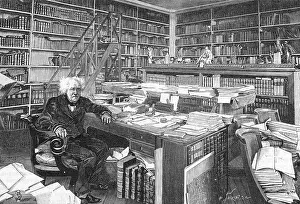 Chevreul: CHEVREUL, IN HIS STUDY