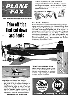 Chevron: Chevron Aviation Gasoline & RPM