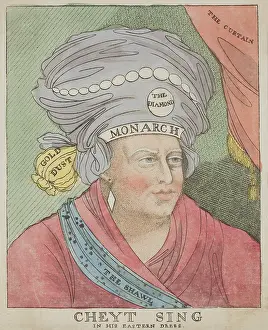 Rajah: Cheyt Sing in his Eastern Dress, 1786