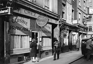 Chez Auguste on Old Compton Street, Soho