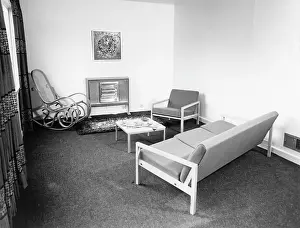 Spartan: Chic but spartan interior decoration