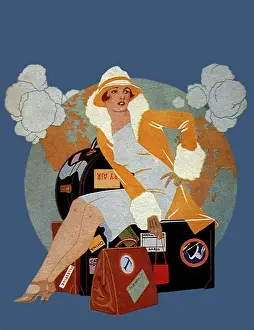 Coles: Chic Woman Traveler
