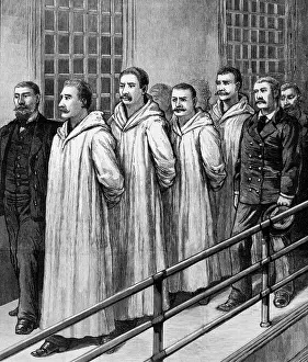 Disorders: Four Chicago anarchists convicted of murder ?
