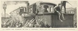 Departs: CHICAGO RAIL STRIKE