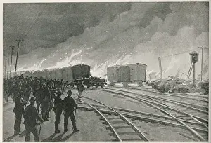 Destroys: CHICAGO RIOTS 1894