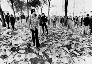 Battled: Chicago's Grant Park is littered with the ?