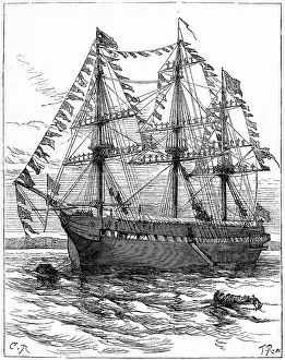 Bunting: The Chichester, ship off Greenhithe, Kent