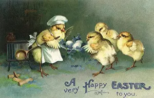 Chefs: Chick Serving Eggs