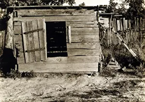 Burroughs: Chicken coop on the farm of Floyd Burroughs, ?