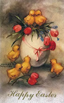 Peterson: Chicks with Egg
