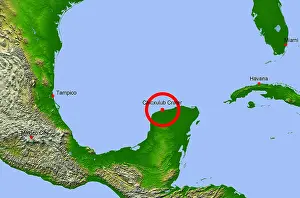 Extinction: Chicxulub Crater, Map