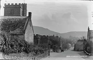 Thatched: Chideock Village Scene