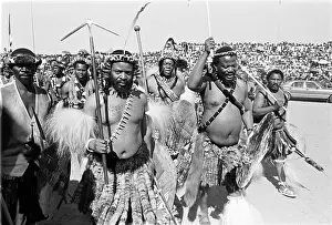 Inkatha: Chief Mangosuthu Buthelezi and King Goodwill Zwelthini