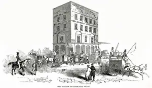 Parcel: Chief office of the parcel mail 1849