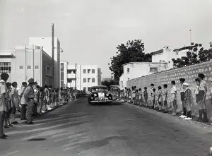 Excellency: Chief Scout of Aden arriving